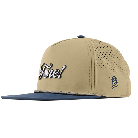 Fore! Script Flat 5 Panel Rope Desert/Orion
