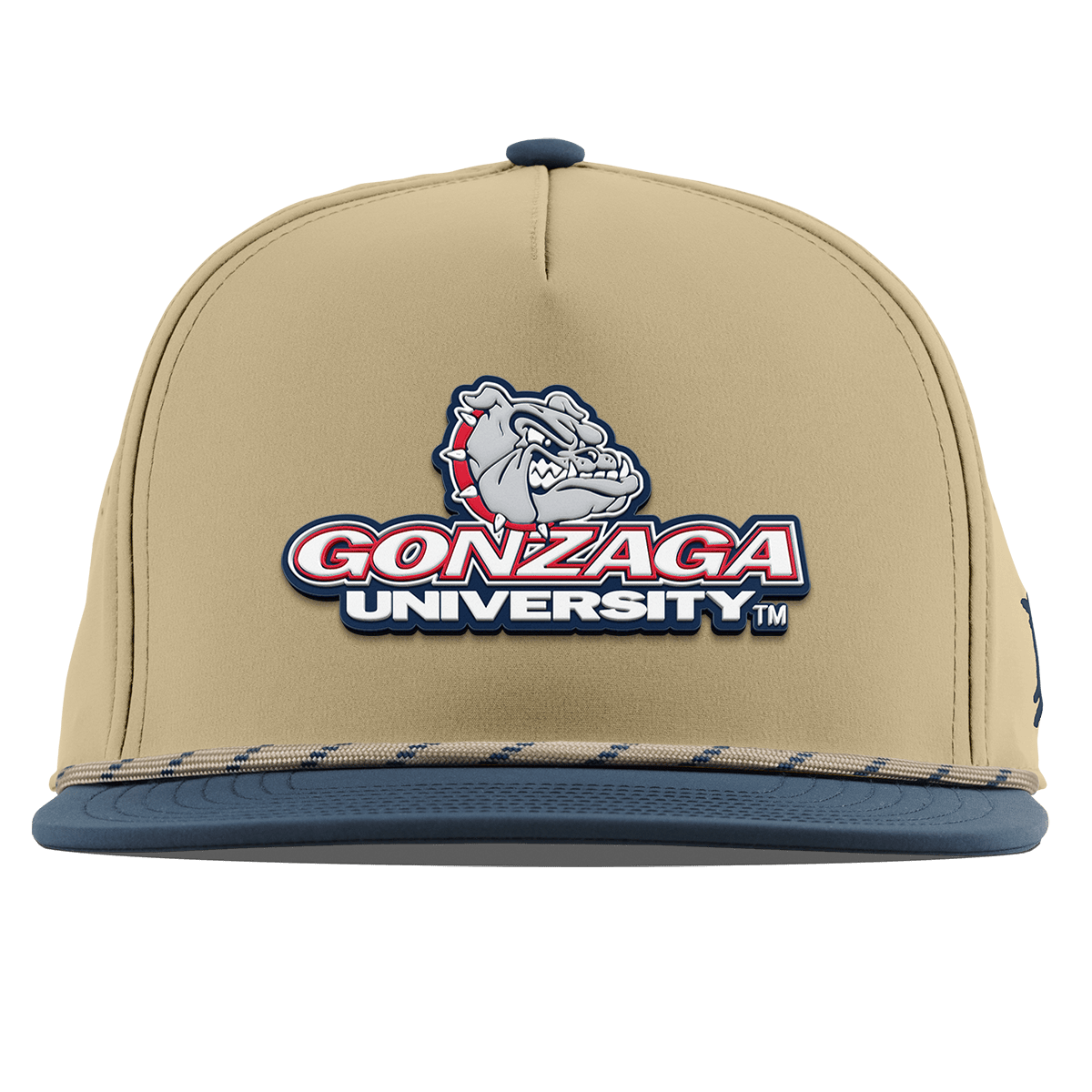 Gonzaga University "Gonzaga Team Logo" Flat 5 Panel Rope Desert/Orion