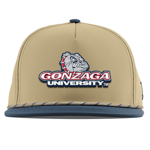 Gonzaga University "Gonzaga Team Logo" Flat 5 Panel Rope Desert/Orion