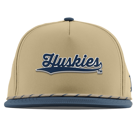 University of Connecticut "Huskies Script" Flat 5 Panel Rope Desert/Orion