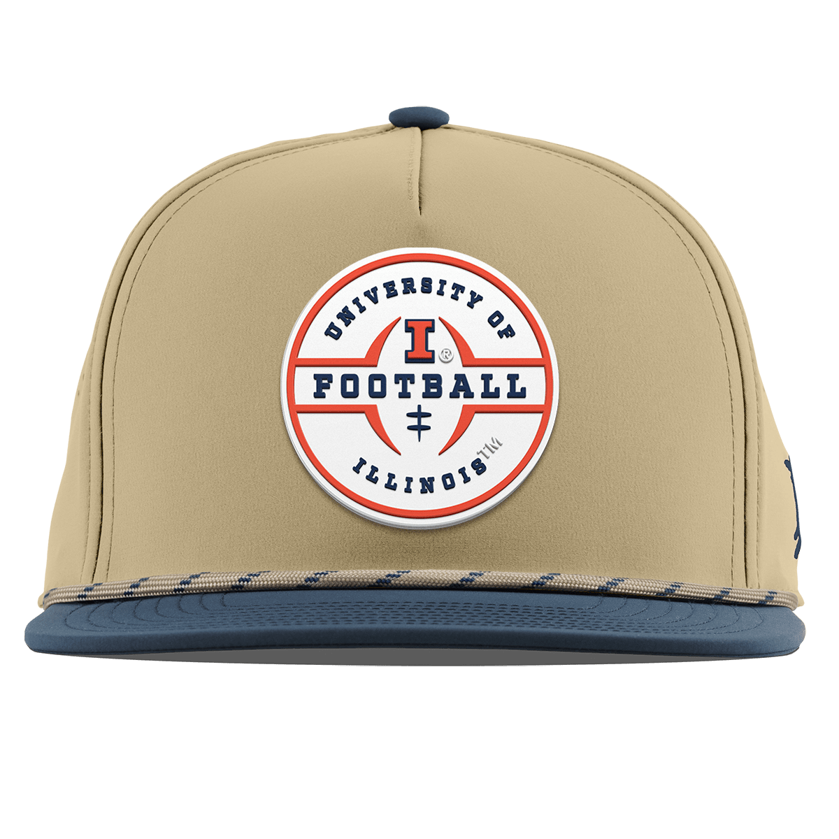 University of Illinois "Illinois Football Legacy" Flat 5 Panel Rope Desert/Orion