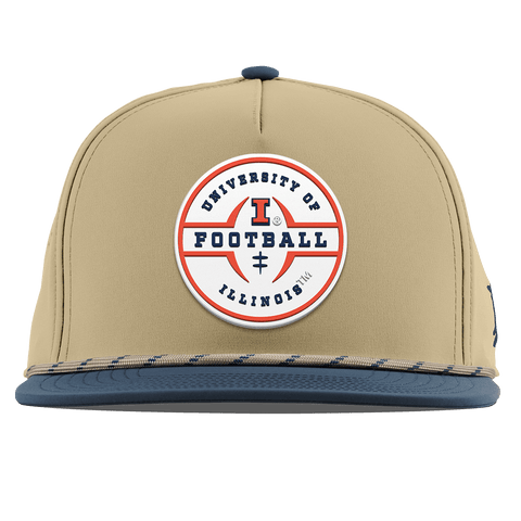 University of Illinois "Illinois Football Legacy" Flat 5 Panel Rope Desert/Orion