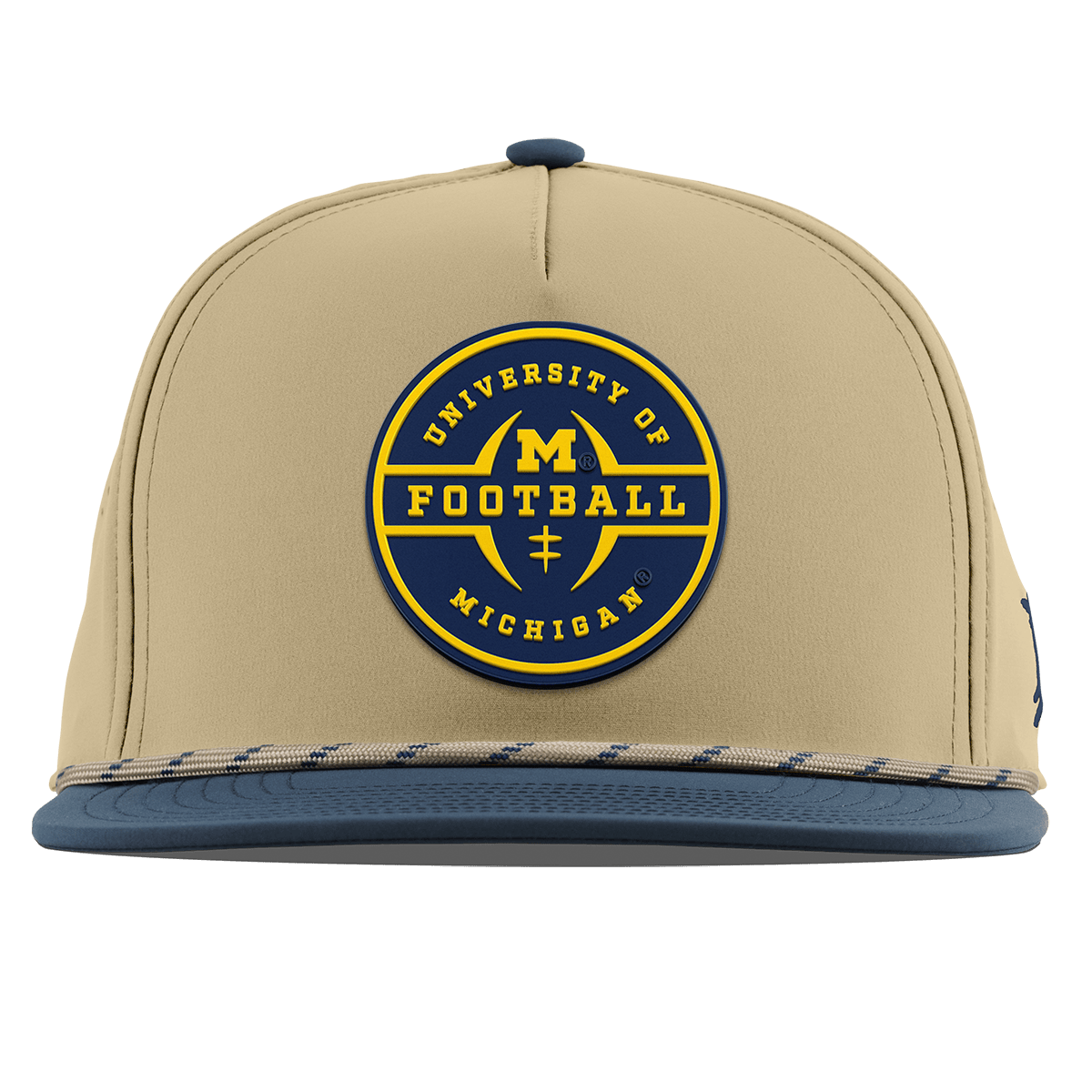 University of Michigan "Michigan Football Legacy" Flat 5 Panel Rope Desert/Orion