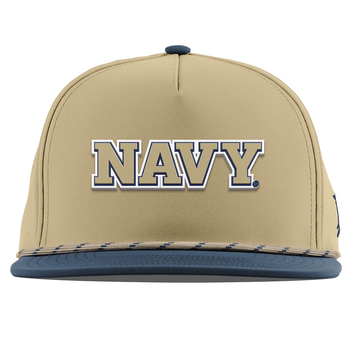 United States Naval Academy "Naval Academy Block" Flat 5 Panel Rope Desert/Orion