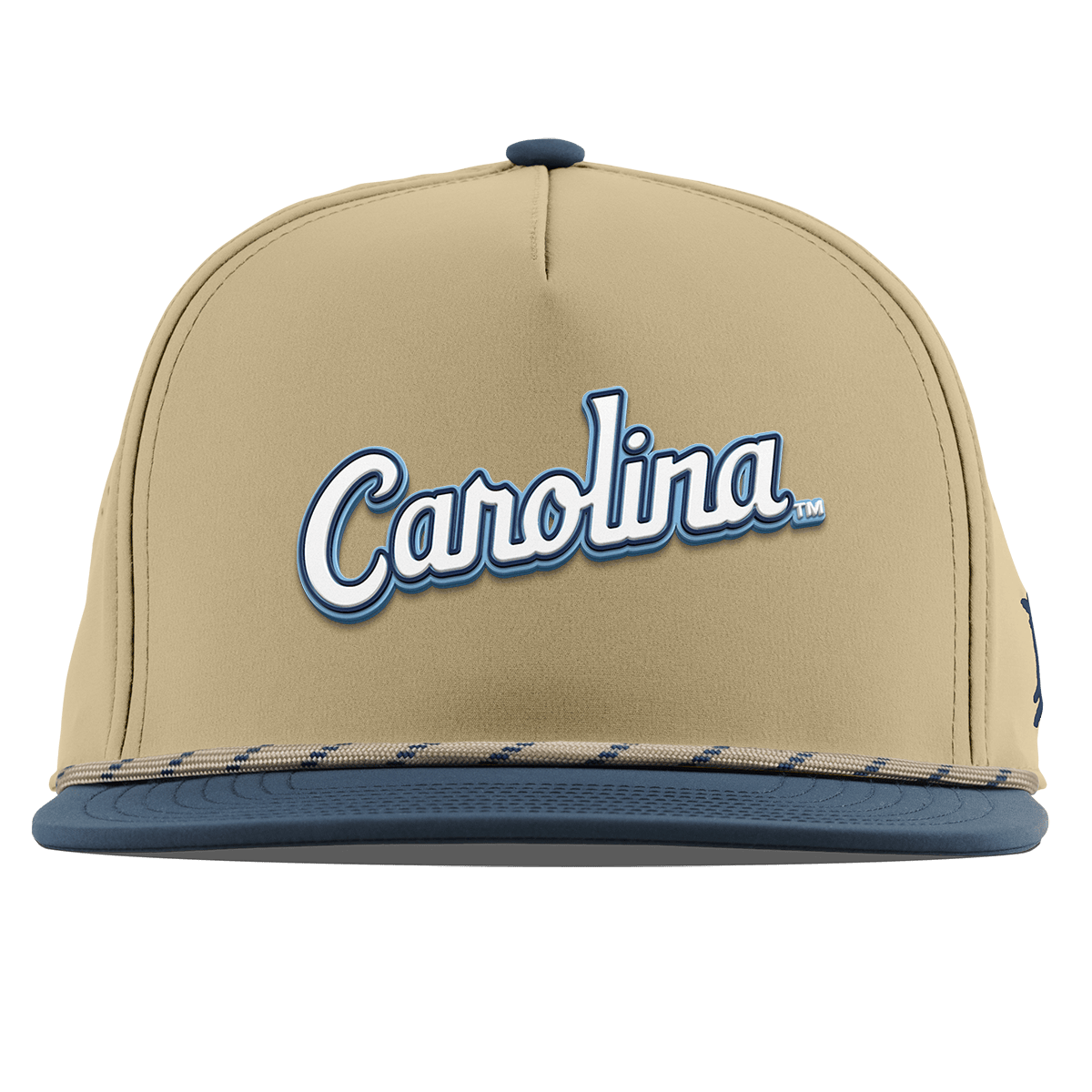 University of North Carolina "North Carolina Script" Flat 5 Panel Rope Desert/Orion