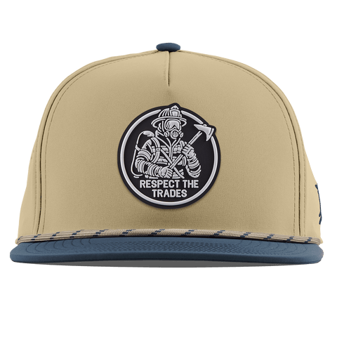 Respect The Trades Firefighter Flat 5 Panel Rope Desert/Orion