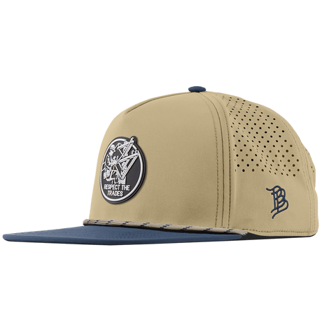 Respect The Trades Lineman Flat 5 Panel Rope Desert/Orion