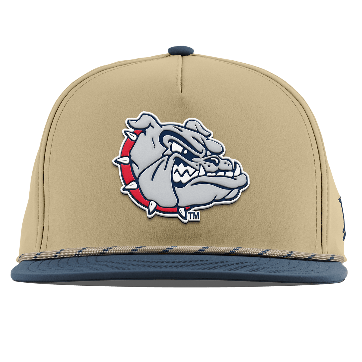 Gonzaga University "Spike The Bulldog" Flat 5 Panel Rope Desert/Orion