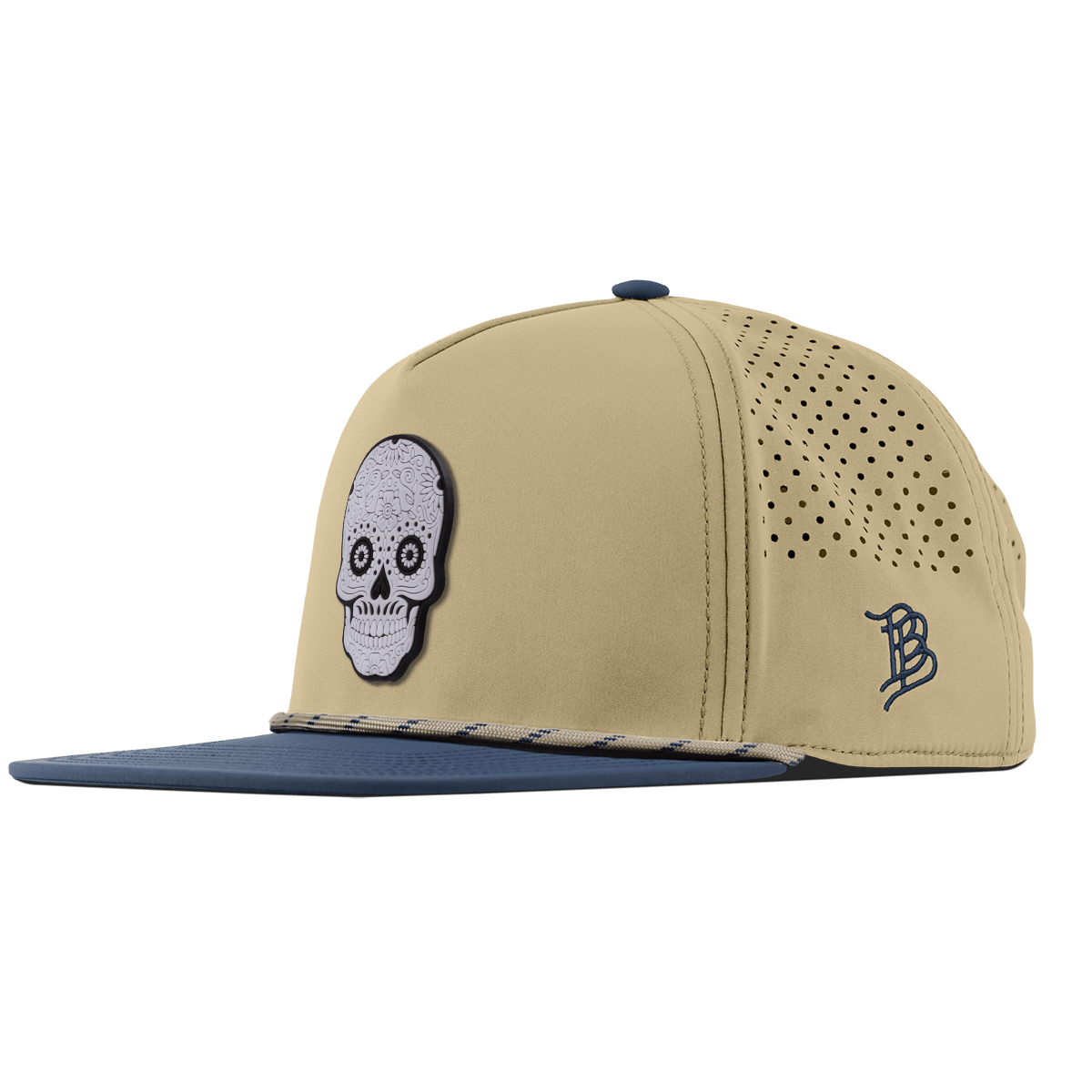 Sugar Skull PVC Flat 5 Panel Rope Desert/Orion