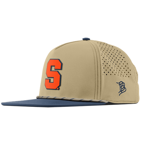 Syracuse University "Syracuse Orange Block" Flat 5 Panel Rope Desert/Orion