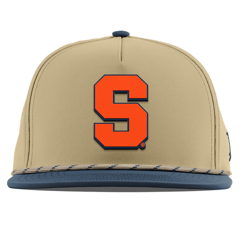 Syracuse University "Syracuse Orange Block" Flat 5 Panel Rope Desert/Orion