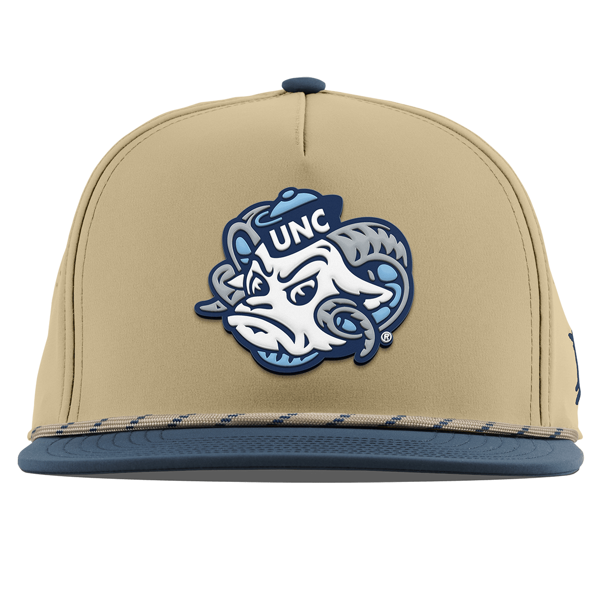 University of North Carolina "UNC Rameses" Flat 5 Panel Rope Desert/Orion
