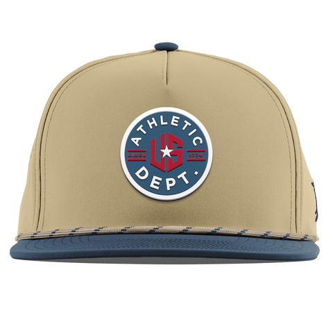 US Athletic Flat 5 Panel Rope Desert/Orion