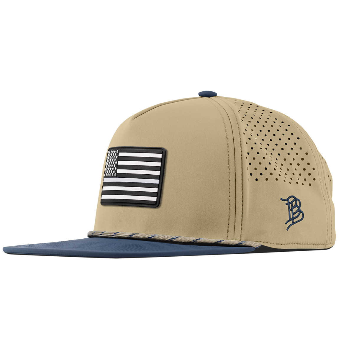 Vintage Old Glory Flat 5 Panel Rope Desert/Orion