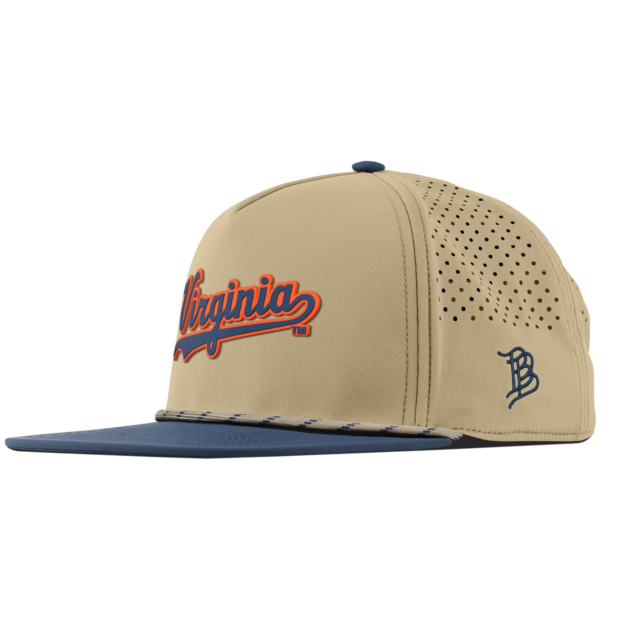 University of Virginia "Virginia Script" Flat 5 Panel Rope Desert/Orion