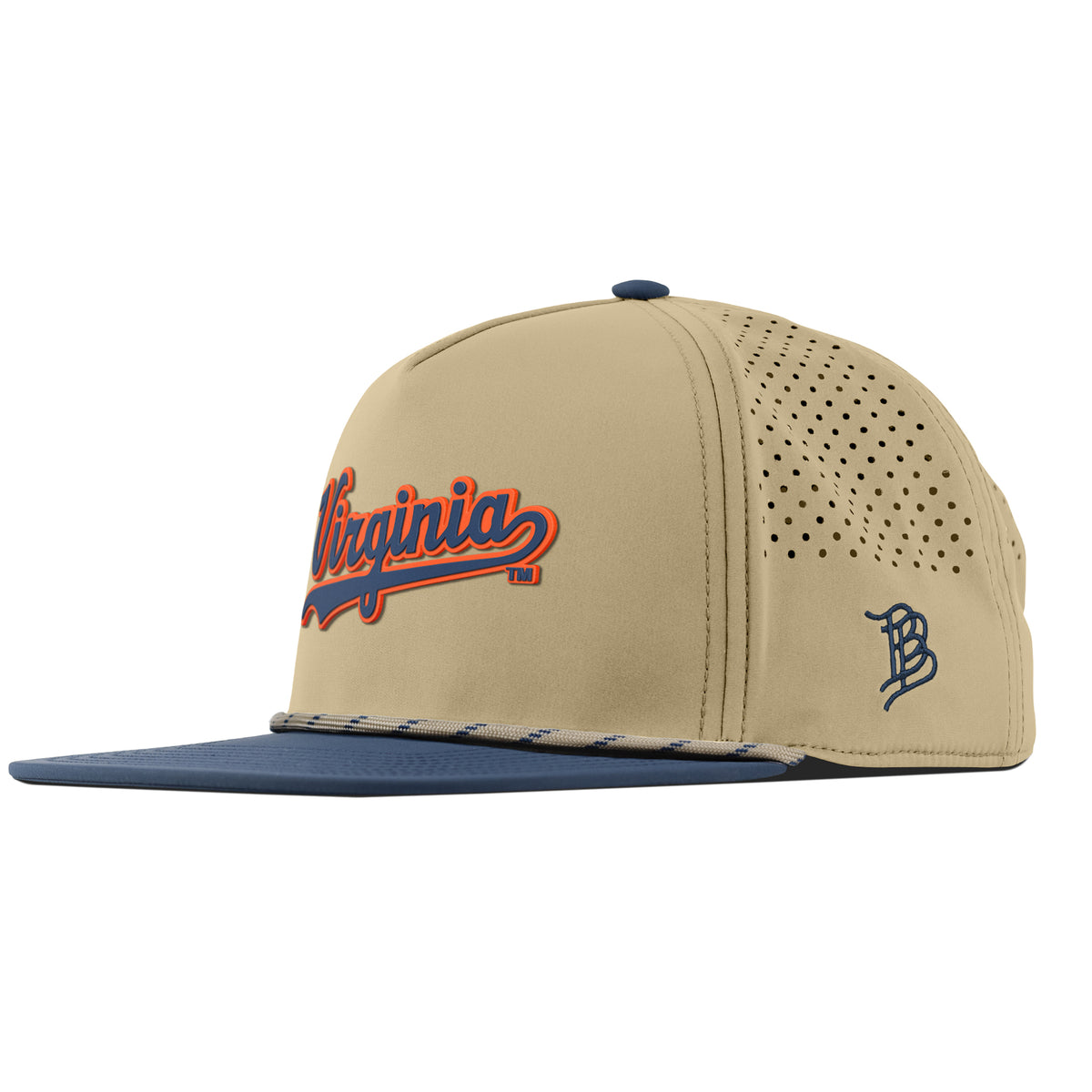 University of Virginia "Virginia Script" Flat 5 Panel Rope Desert/Orion