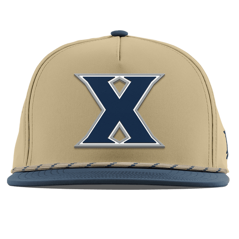 Xavier University "Xavier Block" Flat 5 Panel Rope Desert/Orion