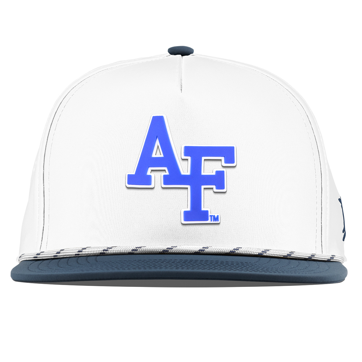 Air Force "Air Force Academy Block" Flat 5 Panel Rope White/Orion