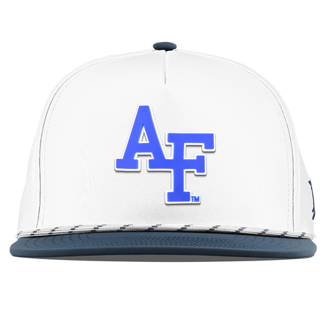 Air Force "Air Force Academy Block" Flat 5 Panel Rope White/Orion