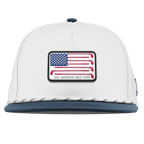 Hailey Ostrom "All American Golf Club" Flat 5 Panel Rope White/Orion