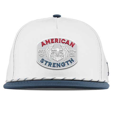 American Strength USA Flat 5 Panel Rope White/Orion