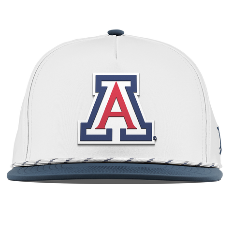University of Arizona "Arizona Block" Flat 5 Panel Rope White/Orion