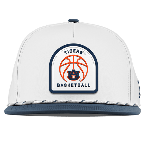 Auburn University "Auburn Basketball" Flat 5 Panel Rope White/Orion