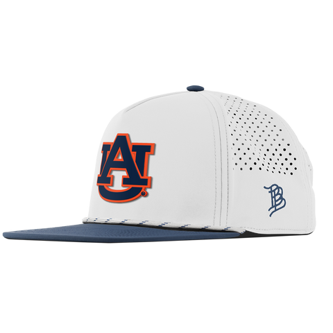Auburn University "Auburn Team Logo" Flat 5 Panel Rope White/Orion