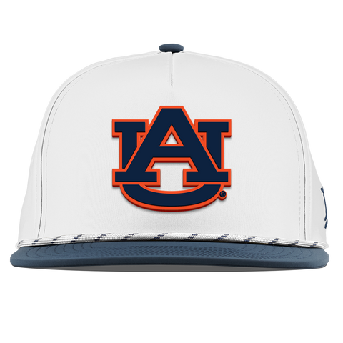 Auburn University "Auburn Team Logo" Flat 5 Panel Rope White/Orion