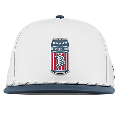 BB Brew Flat 5 Panel Rope White/Orion