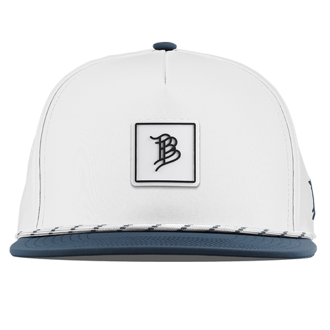 BB Square Icon PVC Flat 5 Panel Rope White/Orion