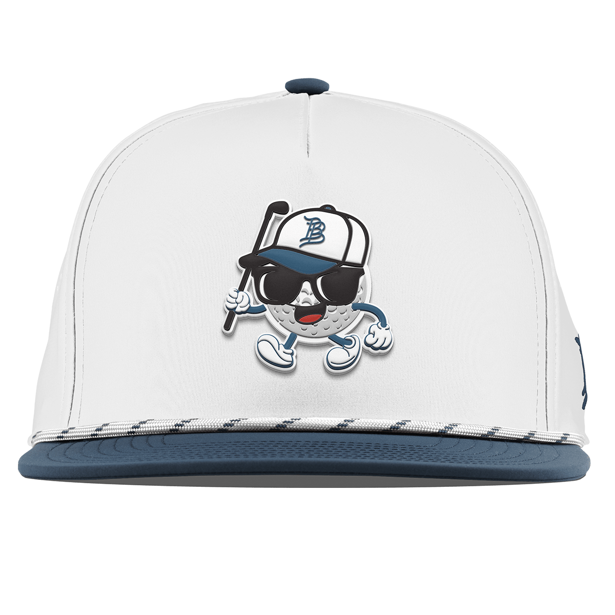 Bump 'n Run Flat 5 Panel Rope White/Orion