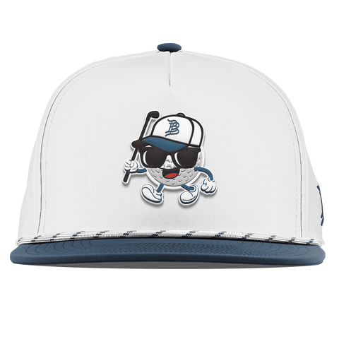 Bump 'n Run Flat 5 Panel Rope White/Orion