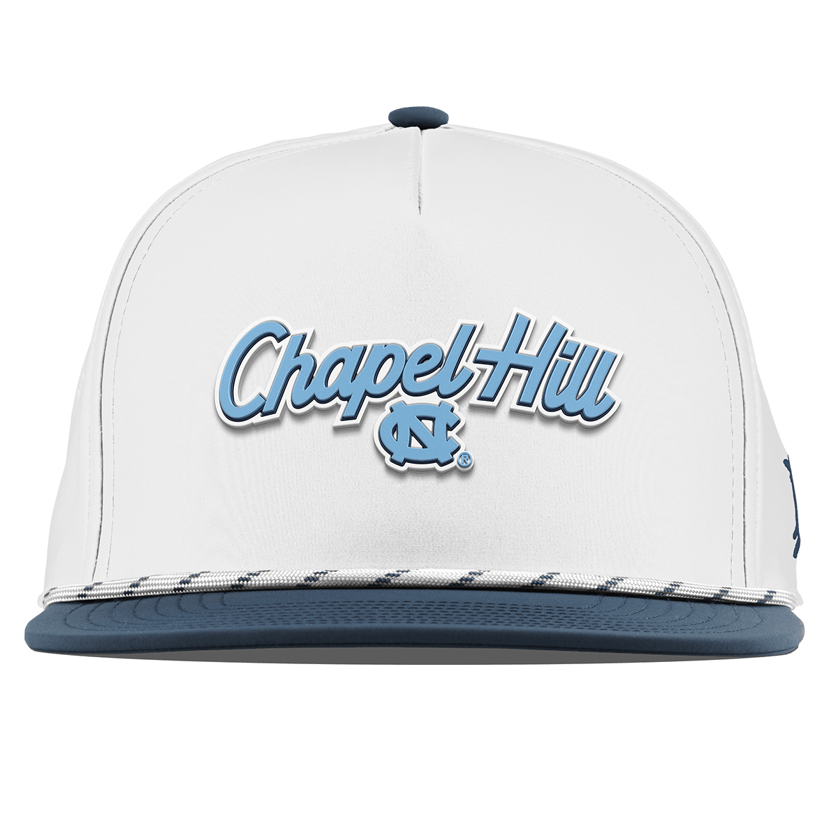 University of North Carolina "Chapel Hill" Flat 5 Panel Rope White/Orion