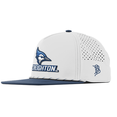 Creighton University "Creighton Team Logo" Flat 5 Panel Rope White/Orion