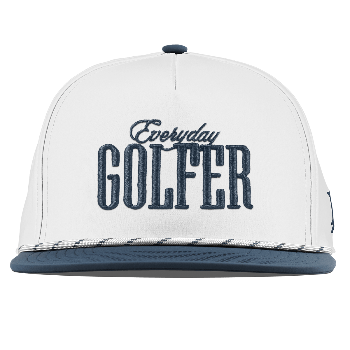 Everyday Golfer Flat 5 Panel Rope White/Orion