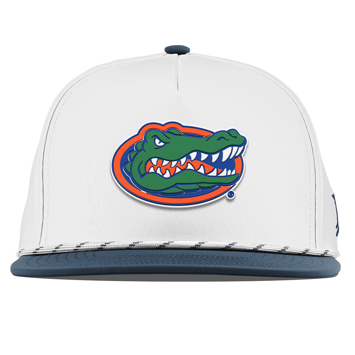 University of Florida "Florida Team Logo" Flat 5 Panel Rope White/Orion