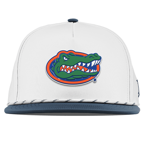 University of Florida "Florida Team Logo" Flat 5 Panel Rope White/Orion