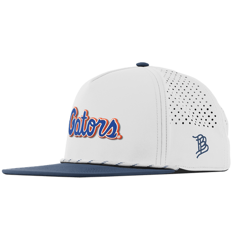 University of Florida "Gator Script" Flat 5 Panel Rope White/Orion