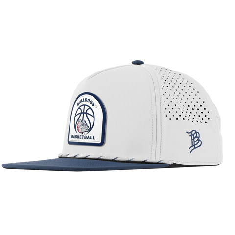 Gonzaga University "Gonzaga Basketball" Flat 5 Panel Rope White/Orion