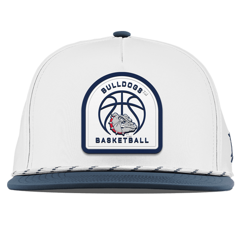 Gonzaga University "Gonzaga Basketball" Flat 5 Panel Rope White/Orion