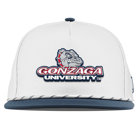 Gonzaga University "Gonzaga Team Logo" Flat 5 Panel Rope White/Orion