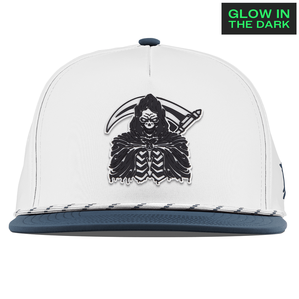 Grim Reaper Glow Flat 5 Panel Rope White/Orion