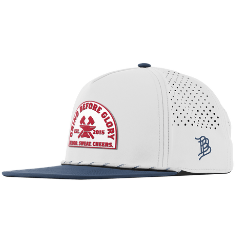 Grind Before Glory Flat 5 Panel Rope White/Orion