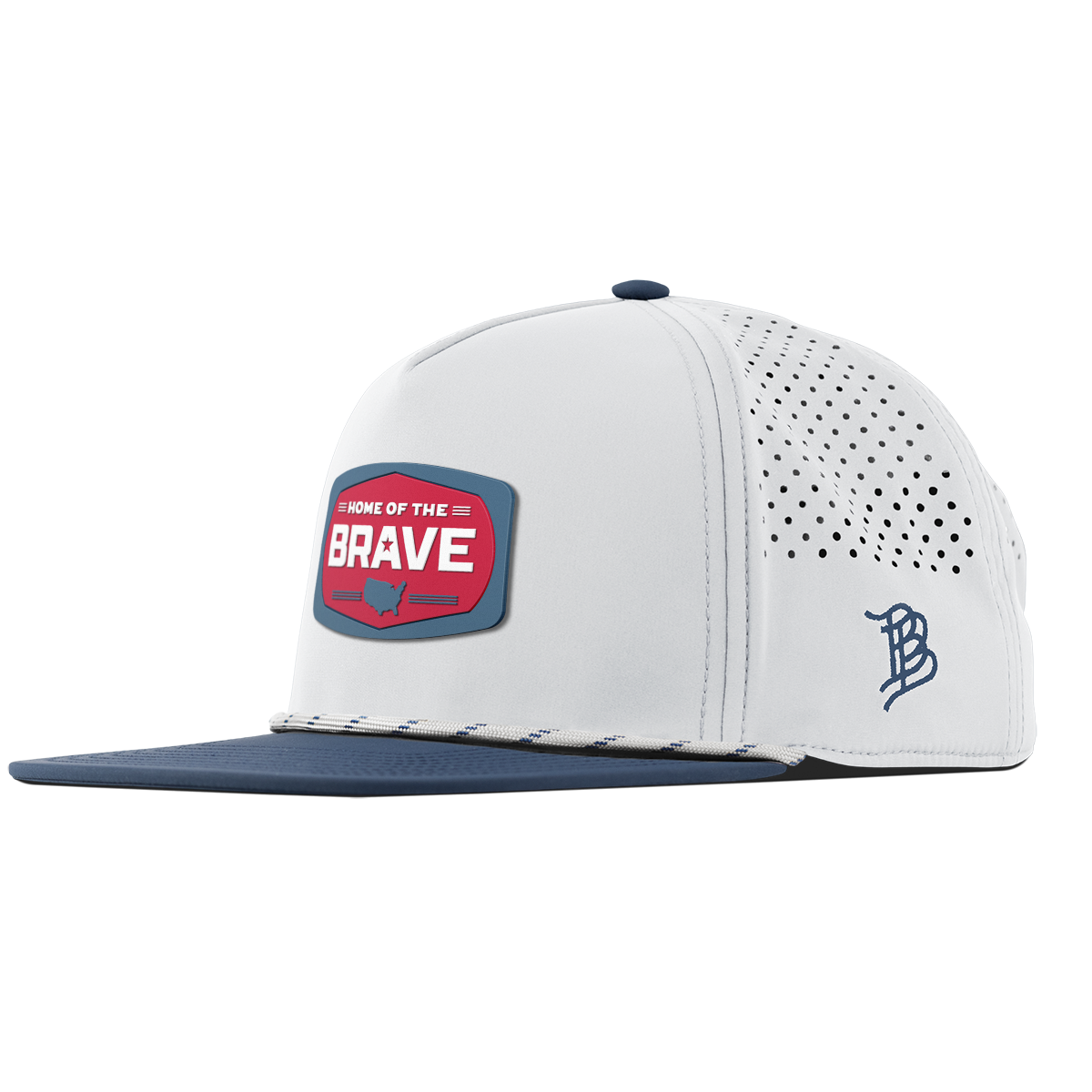 Home of the Brave Flat 5 Panel Rope White/Orion