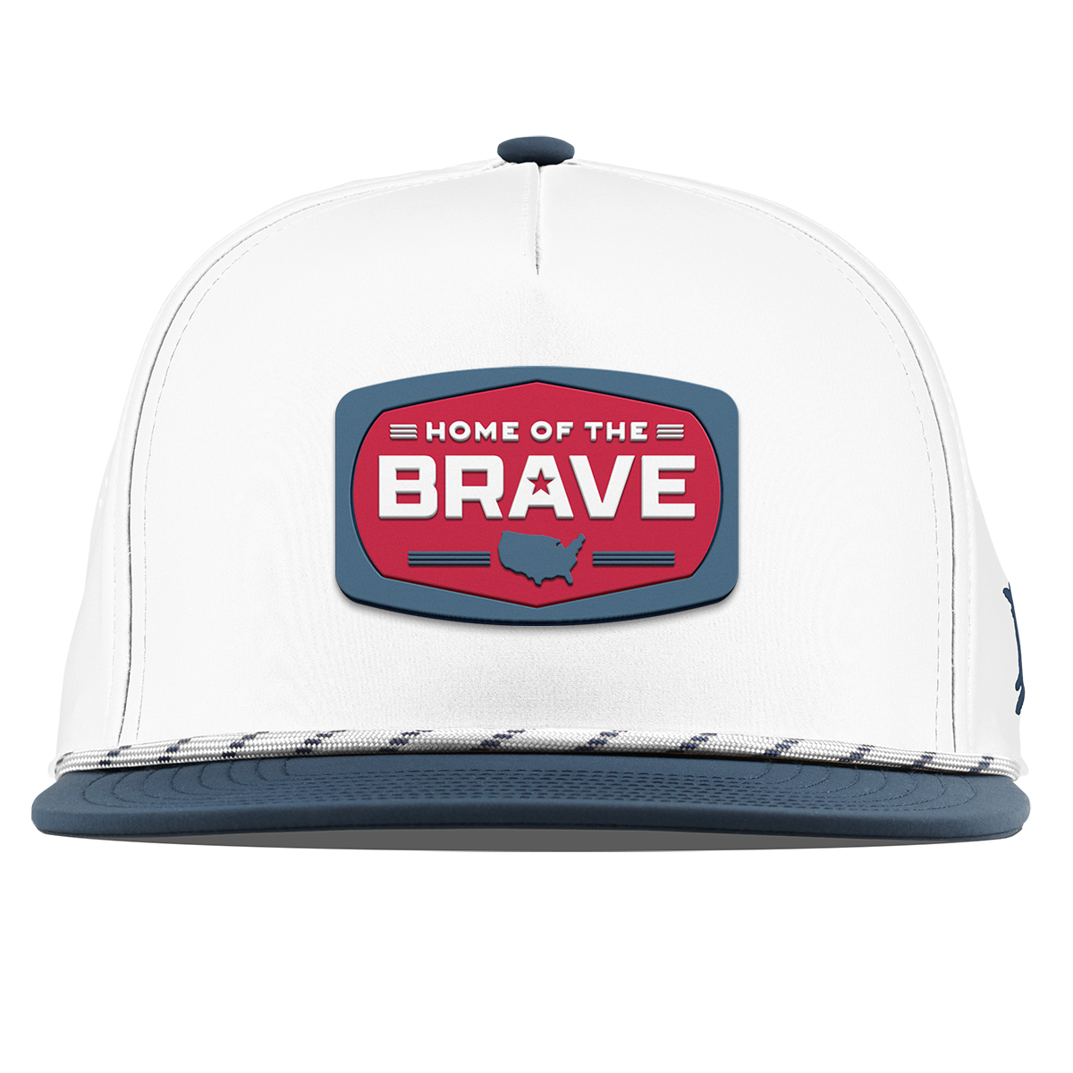 Home of the Brave Flat 5 Panel Rope White/Orion