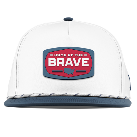Home of the Brave Flat 5 Panel Rope White/Orion