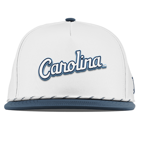 University of North Carolina "North Carolina Script" Flat 5 Panel Rope White/Orion