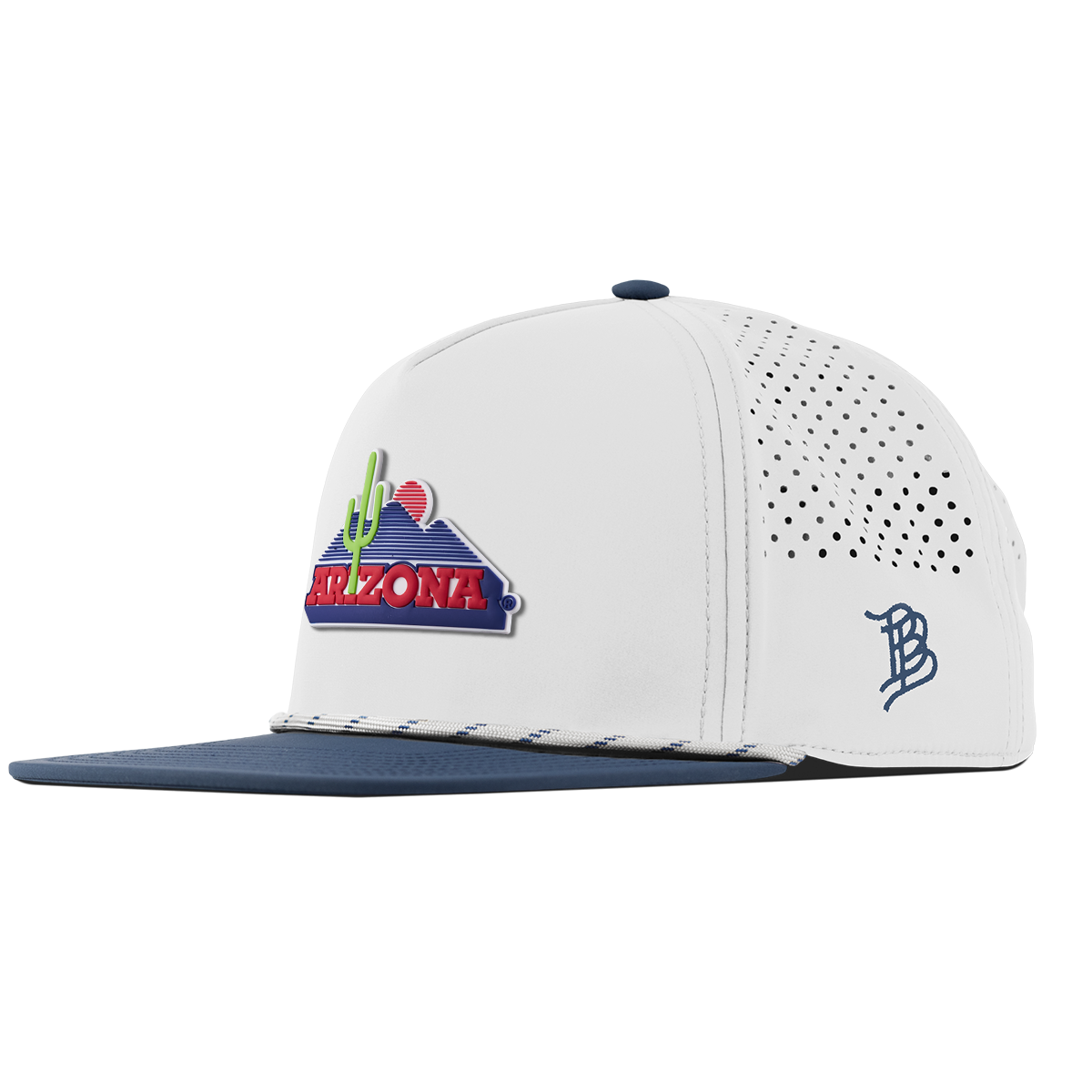 University of Arizona "OG Arizona" Flat 5 Panel Rope White/Orion