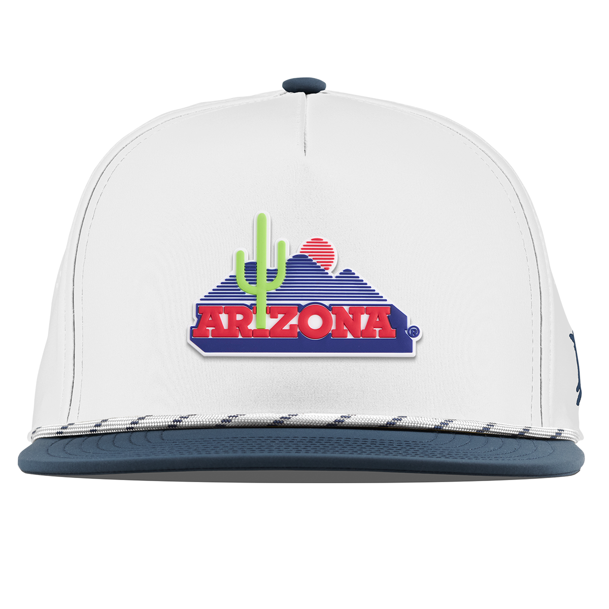 University of Arizona "OG Arizona" Flat 5 Panel Rope White/Orion